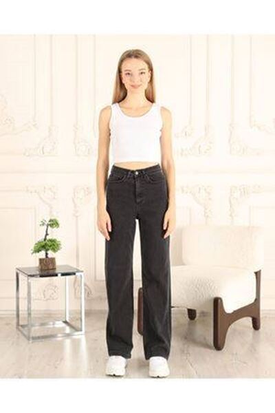 epaavm High Waist Wide Leg Women's Jeans