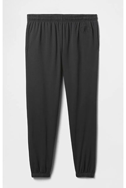 GAP V-Frch Ft Herıtage Age Jogger Fransız Havlu Kumaş Jogger Erkek Eşofman Altı SİYAH