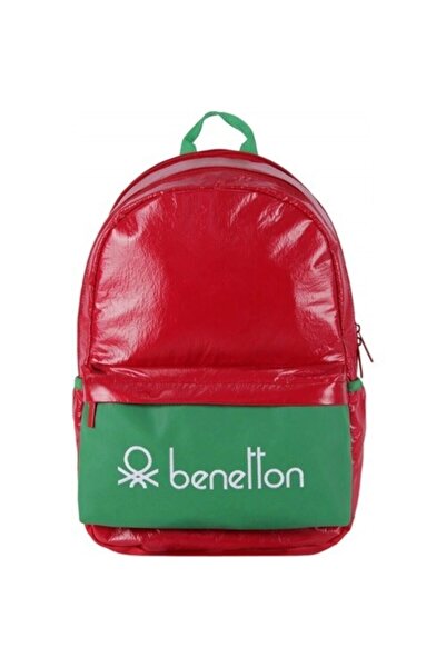 United Colors of Benetton Geantă de școală nou sezon 2021, roșu 70740