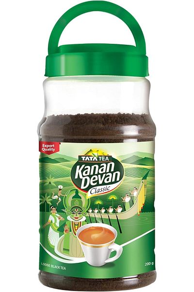 Kanan Devan Tea Dust Jar 200g