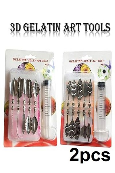 Generic 2pcs Cake Forming Tools, Cake Forming Tools, Gelatin Molds for Baking, 3D Jelly|