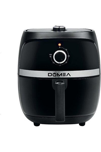 DOMEA مقلاة هوائية سعة 3.2 لتر، 1300 واط، 8 إعدادات مسبقة، تحكم يدوي، طهي بدو...