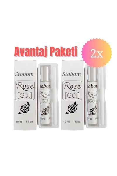 Stobom Mini Gül Aroma Terapi Esansı (ROSE) 10ml (2 ADET YEDEK ESANS) Avantaj ...