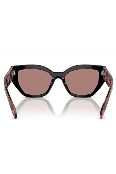 Prada Woman Butterfly Sunglasses- Pr A09s - Lense Size:53mm - Mahogany