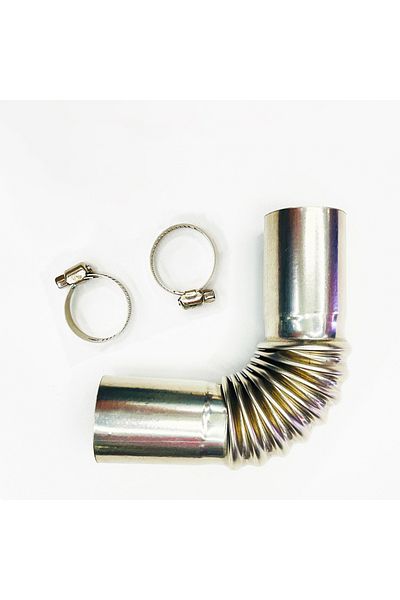 Choice Pyg-90d 24mm Elbow Pipe Air Parking Heater Exhaust Tube Connector With Clip For Webasto Boats Heater