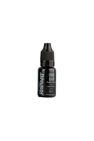 Radiant Tribal Black - Radiant Tattoo Dövme Boyası - 0,5oz/15ml