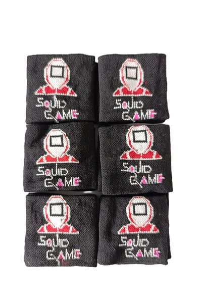 şahane parti Βραχιόλι πετσέτας με θέμα Squid Game 12 τεμαχίων