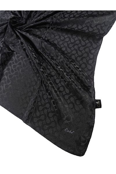 mim eşarp Κασκόλ Enba Jacquard με γεωμετρικό σχέδιο