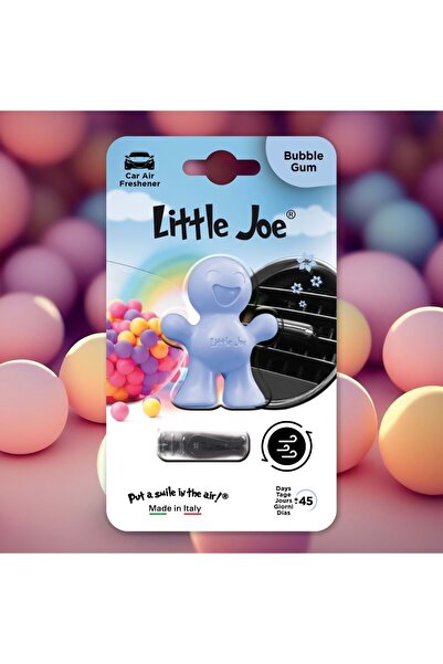 Little Joe Sakız Araç Kokusu (Bubble Gum) -45 Gün -Oto Kokusu Kalıcı Klima Pa...