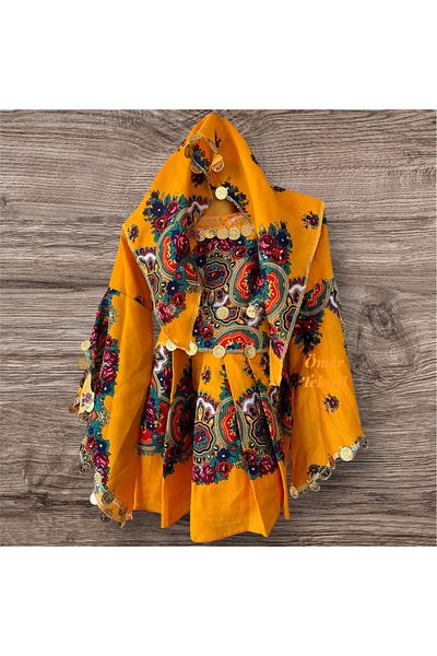MODA Local Hamavi Girl's Dress (Within Shawl and Belt)