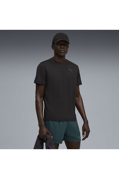 Puma Γραφικά Running Faster Ανδρικό Μπλουζάκι
