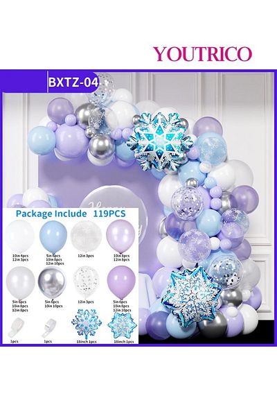 Youtrico Dreamy Macaron Balloon Garland - Pastel Colour Wedding Decoration