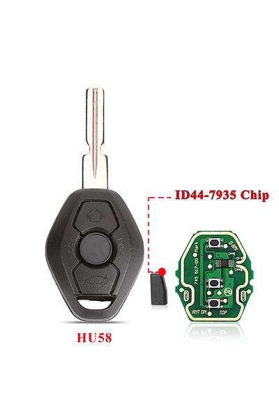 jingyuqin Hu58 With Chip Ews Sytem Car Remote Key For Bmw E38 E39 E46 X3 X5 Z3 Z4 1/3/5/7 Series 315