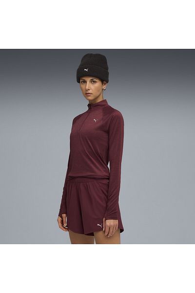 Puma RUN VELOCITY CLOUDSPUN Quarter-Zip Top Women