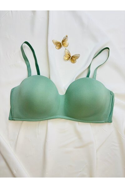İNKO İÇ GİYİM Σουτιέν Lotus Green Gathering Underwire χωρίς επένδυση