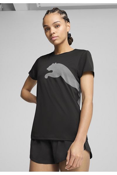 Puma Train All Day Big Logo Tee Women