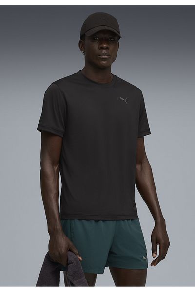 Puma Γραφικά Running Faster Ανδρικό Μπλουζάκι