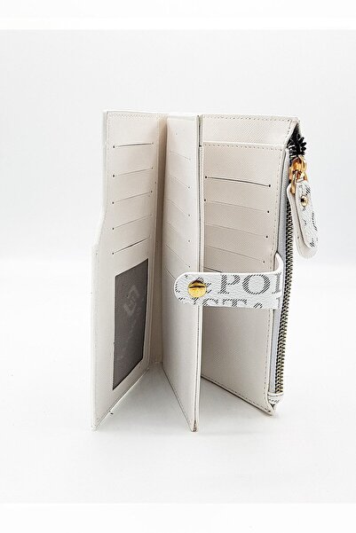 Just Polo White Color Women's Wallet 19 cm * 10 cm