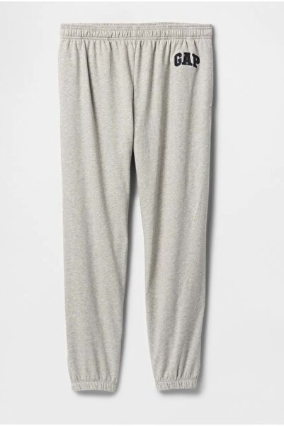 GAP V-Frch Ft Herıtage Age Jogger Fransız Havlu Kumaş Jogger Erkek Eşofman Altı GRİ