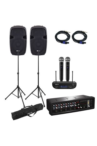 Behringer Behringer PMP550M Presentation Audio System + Speakers + Microphones