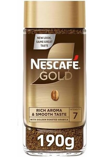 Nescafe Gold Dark Roast Instant Soluble Coffee 190g