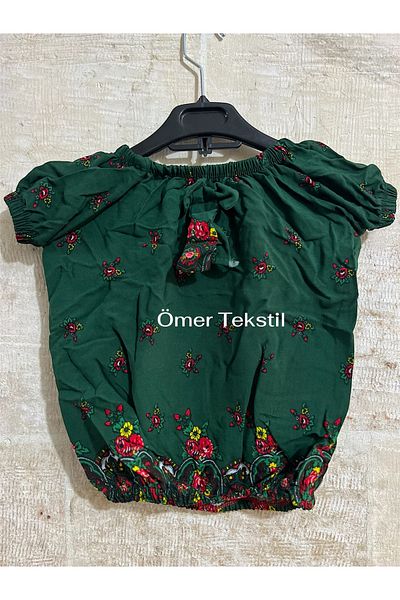 MODA Floral Patterned Children's Shalwar Set with Pockets