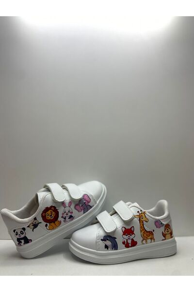 Shoes Sevimliler Baskılı Çocuk Spor Ayakkabısı