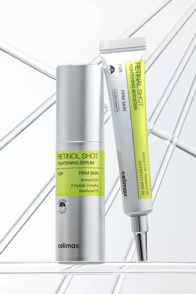 The Potions Set Retinal Shot Tightening Booster 15 ml / Retinol Shot Tightening Serum 30mlMade İn Korea