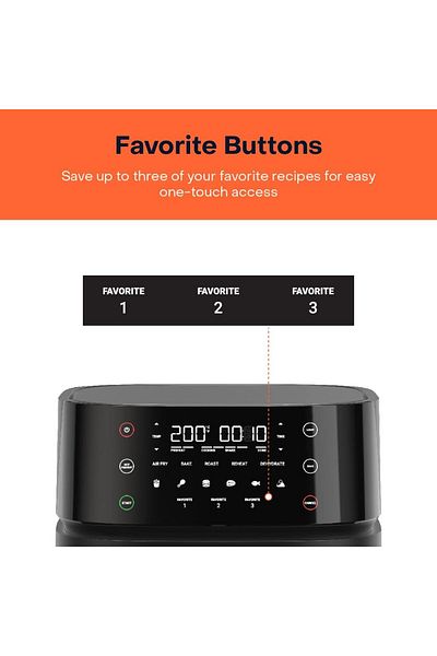Nutricook Air Fryer Vision 5.7L Black (NC-AF357V)