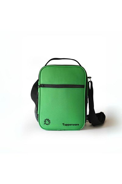 Tupperware Peppycooky green lunch bag