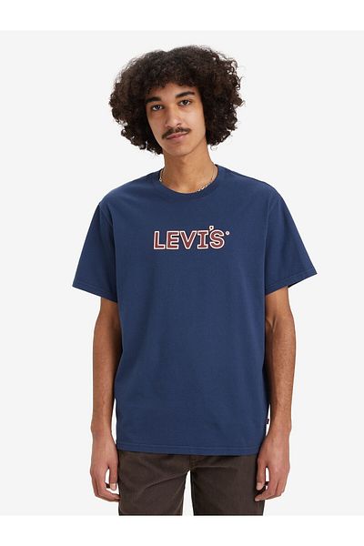 Levi's Ανδρικό μπλουζάκι Navy Blue Graphic - Relaxed Fit, κοντομάνικο t 16143-1489