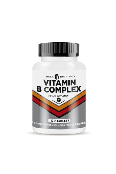Meka Nutrition مركب B فيتامين C + سيلينيوم + زنك 120 قرص