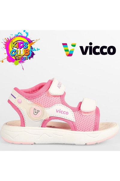 Vicco Sandale ortopedice pentru copii Mocha roz