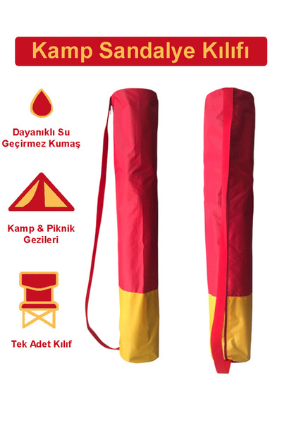 Wallery Bags Fermuarlı Kamp Sandalyesi Kılıfı Sandalye Taşıma Çantası