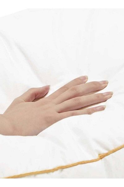 Asraar Package 3-Piece| Microfiber Bed Pillows 20 cm Thick - Prime Pillow , Standard Size 1000g 75 x 50 cm