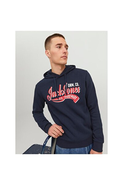 Jack & Jones Jjelogo Hood 2 Col 23/24 Sweat pentru bărbați
