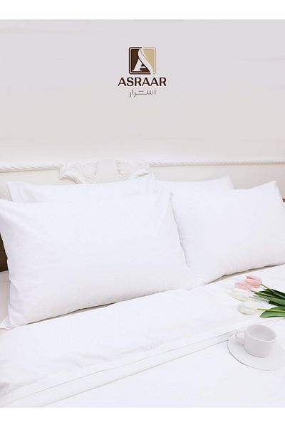 Asraar Package 2-Pillow Cover| Premium Waterproof Pillow Protector - Zipper Pillow Case Protector,75x50 cm