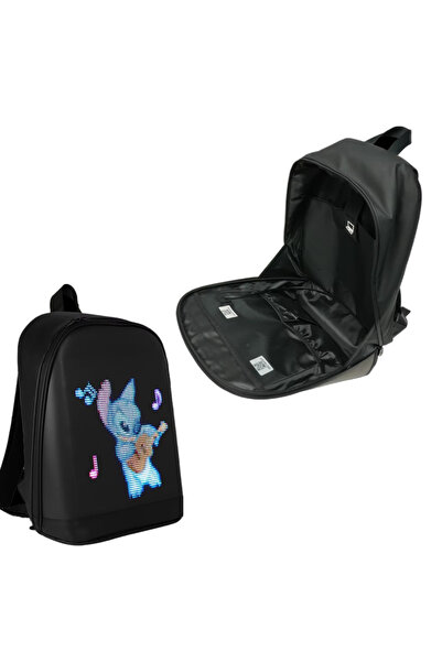 Lara Waterproof Motorcycle Backpack, Smart, With LED Display, Wifi, Usb, 23l