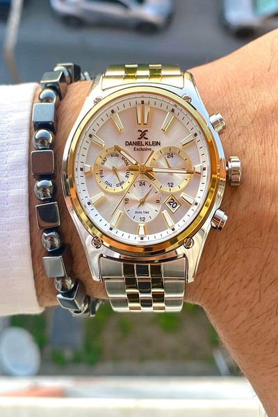 Daniel Klein Brand Relaxed Cut Wristwatch