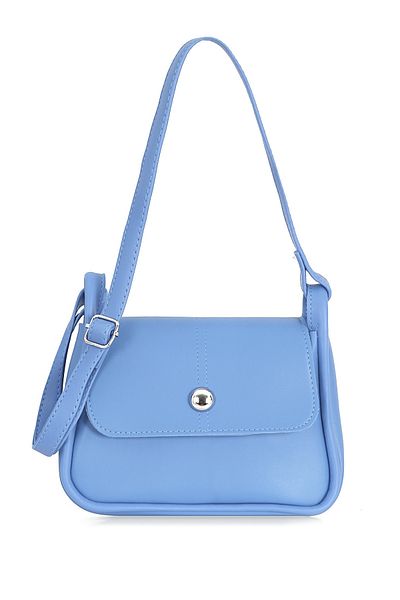 POLOGRAND London Mini Trend Original Crossbody Summer Dimensiune mică Geantă de mână și geantă de umăr cu capac și curea reglabilă