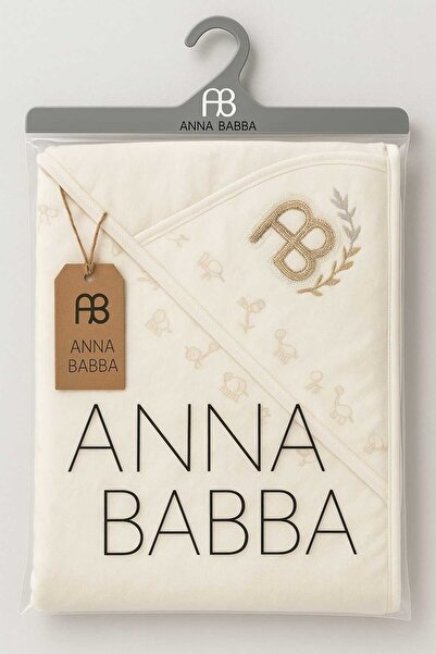 Mayras Cotton Baby منشفة أطفال رداء حمام مطرزة