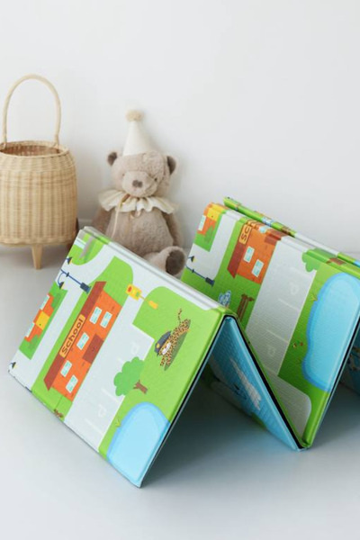 Coolmats Katlanabilir Çocuk Oyun Halısı, 200x130x1 cm Oyun Matı