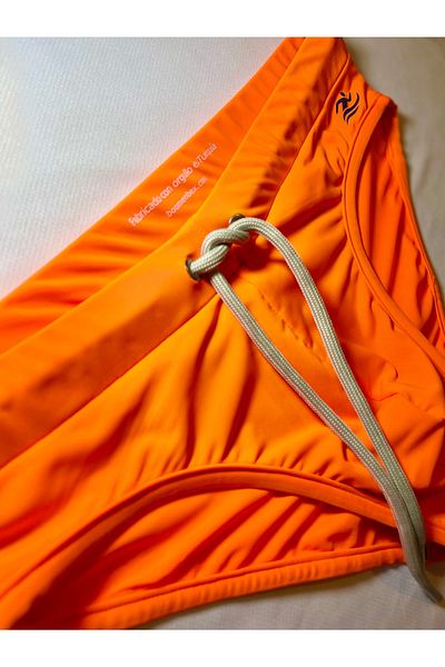 Boomenbex Neon Orange Swimmer Swimsuit Slip Swimsuit New Season
