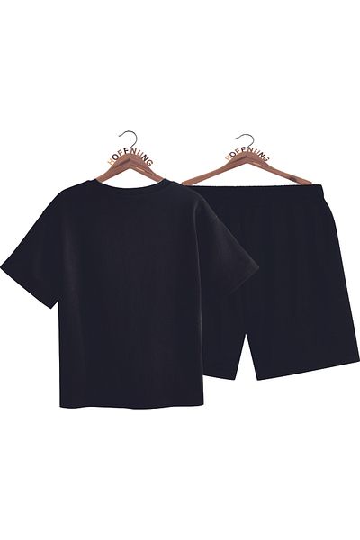 HOFFNUNG Full Shorts Milano Italia Printed Oversize 2Iplik