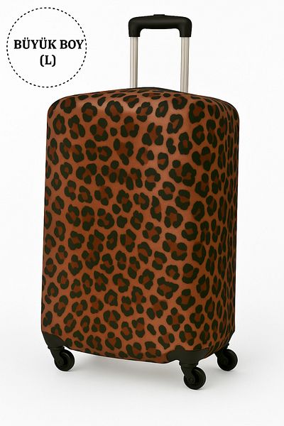 Boldy Suitcase Cover - Suitcase Cover - Bag Cover - Luggage Cover-Suitcase T-Shirt-Suitcase Protector Large Size (L)