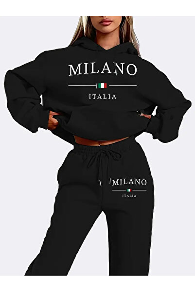 HOFFNUNG FULL HOODIE MILANO ITALIA hanorac casual și jogger