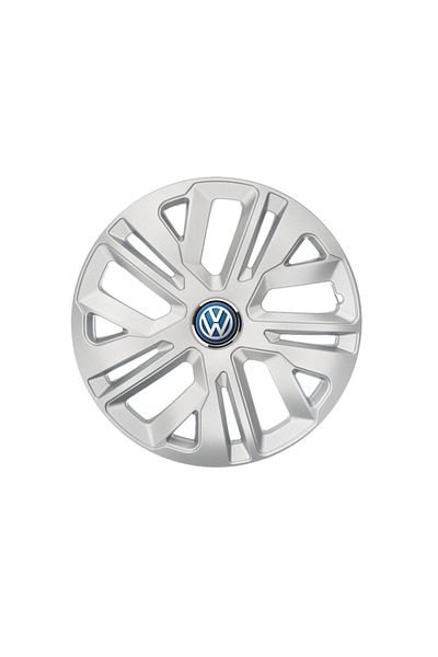 OEM Set de 4 capace de jantă Raven Grey R14, pentru gama de mașini Volkswagen