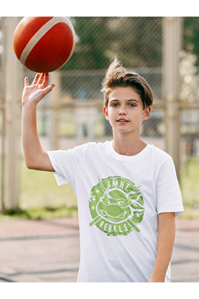 SEVBANO تي شيرت للأطفال مطبوع عليه سلاحف النينجا للجنسين