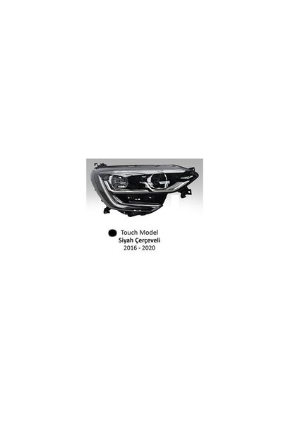AYFAR FAR MOTORLU SAĞ MEGANE 4 2016/2020 TOUCH SİYAH ÇERÇEVELİ 202332