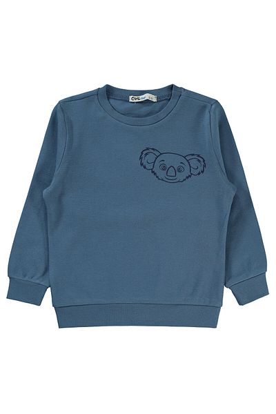 Civil Boys 2-5 Years Old Boy Indigo Sweatshirt